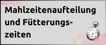 Kachel Mahlzeitenaufteilung und Fütterungszeiten Kachel Mahlzeitenaufteilung und Fütterungszeiten